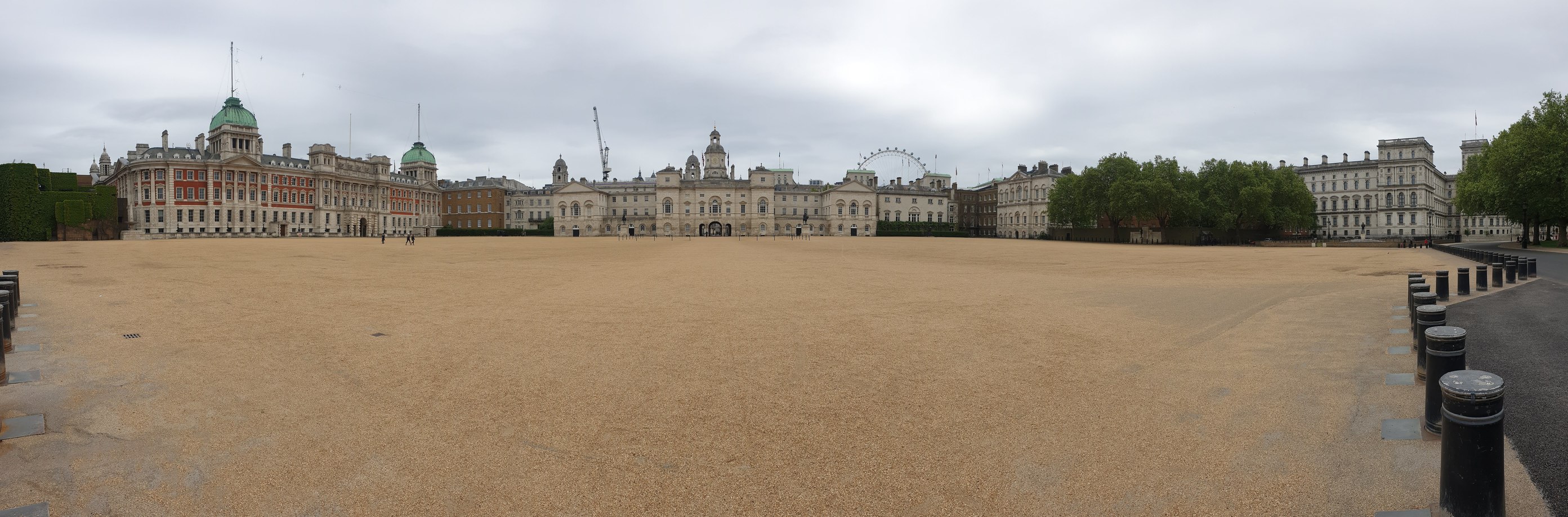 Deserted horseguards paradae