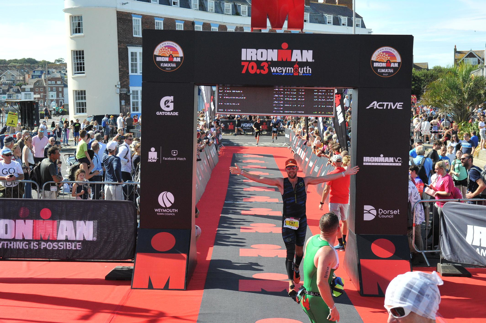 Ironman finish