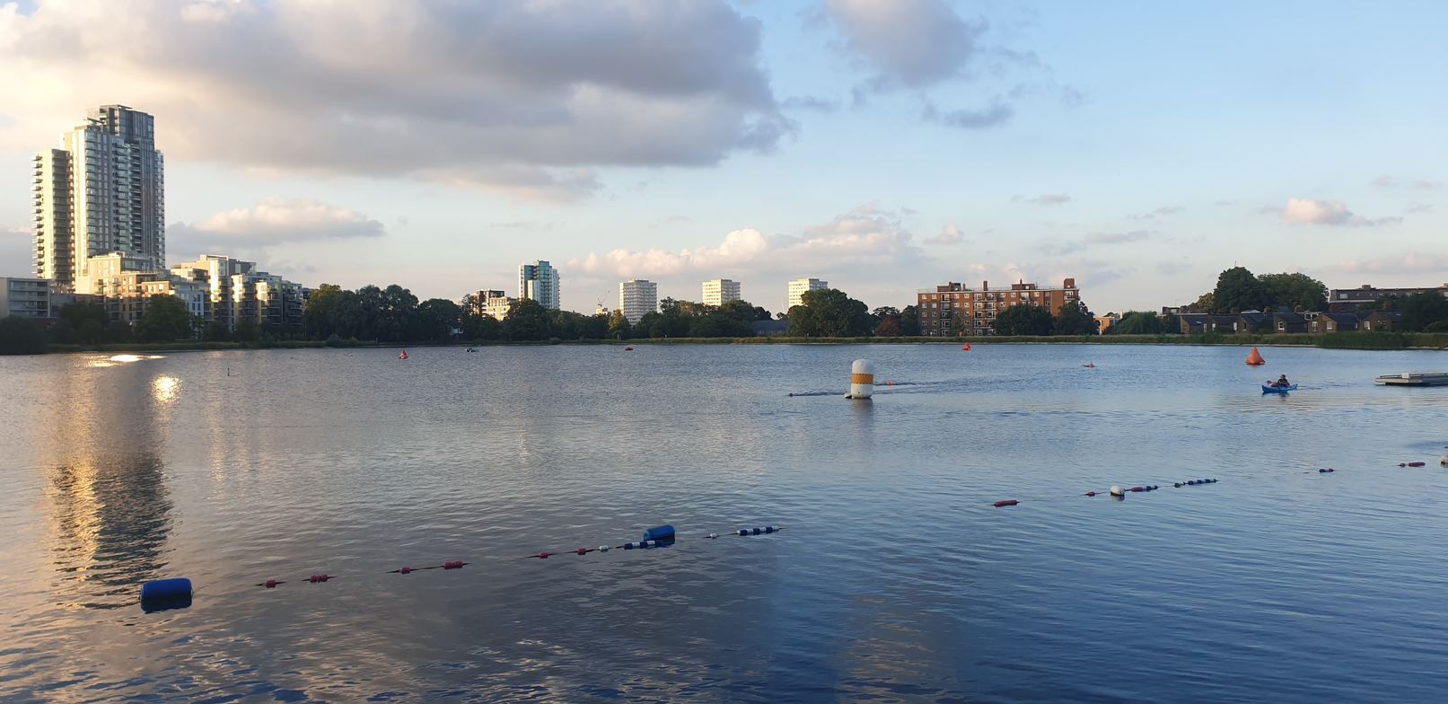 West reservoir evening